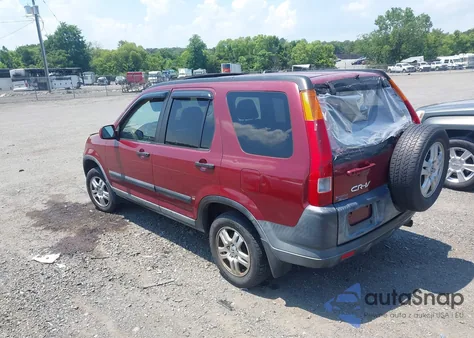 2002 Honda Cr-V Ex from USA, damaged, VIN SHSRD78862U007952